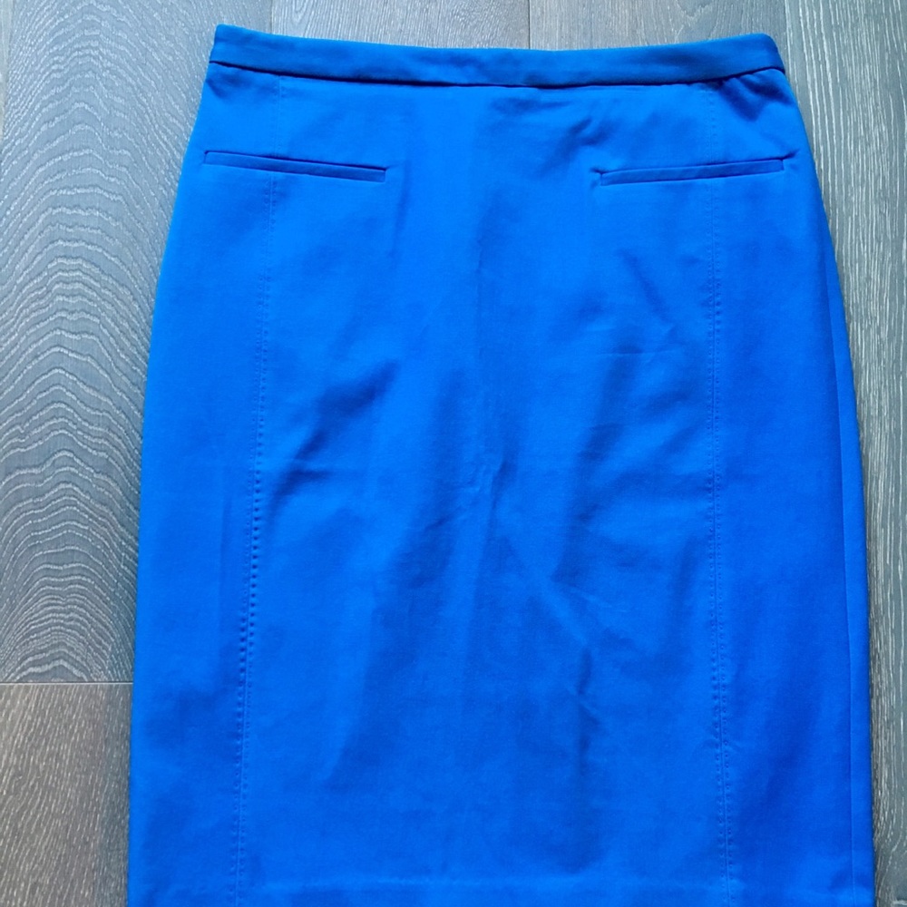 Banana Republic Electric Blue Pencil Skirt